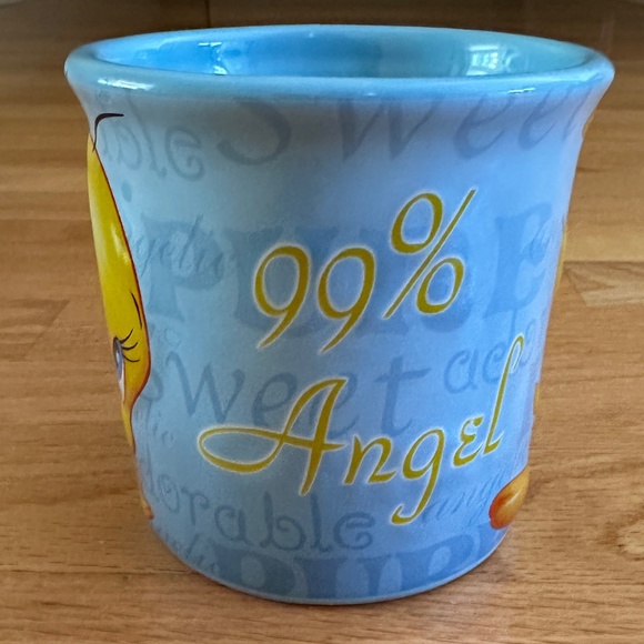 Tweety Bird 99% Angel Blue Mug - Picture 2 of 11